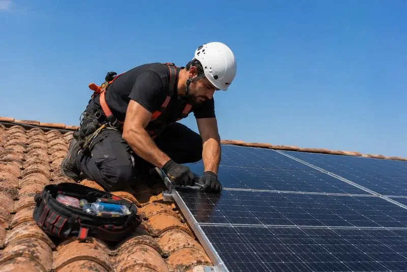 Maintenance et monitoring de panneaux solaires à Grenoble