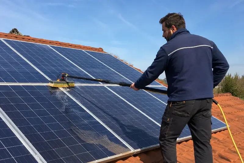 Nettoyage et entretien de panneaux solaires à Grenoble
